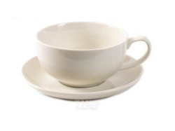 ЧАШКА С БЛЮДЦЕМ фарф.270 мл (арт. RN10008CS) - фото