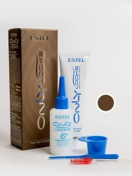 ESTEL ONLY looks Краска д/бровей и ресниц  тон коричневый 100мл - фото