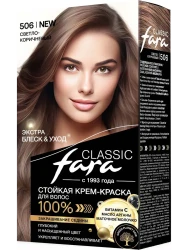 Крем-краска д/волос FARA Classic №506 Светло-коричневый - фото