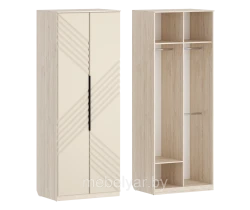 Шкаф д/одежды Р 395.07 (Манговое дерево +Пудра) - фото