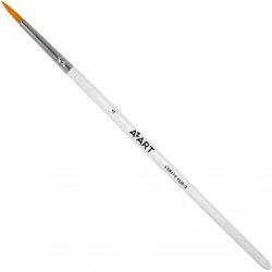 Кисть синтетика круглая №4 AZART - фото