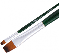 Кисть синтетика плоская №2 (7 мм) 