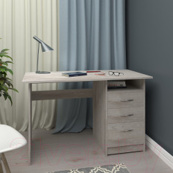 [067105] Стол  компьютерный ЭЛЬФ 120-3ш (Дуб монтерей) - фото