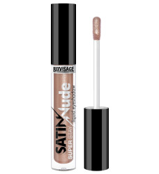 Жидкие тени для век LUXVISAGE SATIN Nude super stay, 206 тон - фото