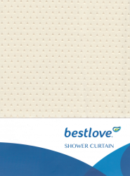 Штора д/ванной комнаты 180*180 см с 12 кольцами (желтый) JG-001-Yellow - фото