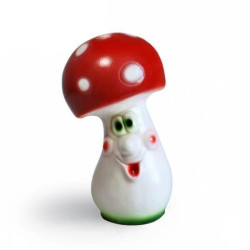 ИЗДЕЛИЕ ИЗ ГИПСА ГРИБ С ГЛАЗАМИ СРЕДНИЙ APT.159 - фото