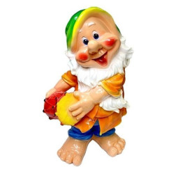 ИЗДЕЛИЕ ИЗ ГИПСА РФ ГНОМ С ТАМТАМОМ АРТ.425 - фото