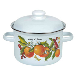 С-1615 АП2/4 Кастрюля 4,5 л Фруктовая фантазия - фото