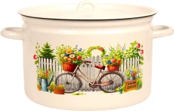 С-16111/4 ЖмЭК Кастрюля 2,9 л Романтика - фото