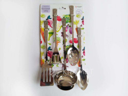 Набор кухонный 5-ти предметный, картонная подложка 20С011929 - фото