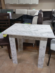 Стол (ЛДСП 18 мм, мр. каррара, 800х600) арт. СВД-0085 - фото