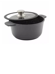 Кастрюля унив.АЛА 3,0л со стекл.крышкой D08 3,0G - фото