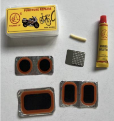 ВЕЛОАПТЕЧКА, 5 ЛАТОК (25ММ, 24Х35, 32Х50 ММ), C-YP3206 - фото