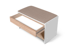 Скамья ВА-012.10 L, BEIGE, Бел-ДС - фото