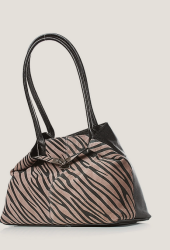 сумка жен нк 30725 26с704к45 ЧЕРНЫЙ/КАПУЧ - фото