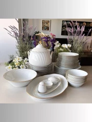 Набор столовой посуды 37 (39) пр. 2 вида т. ф.