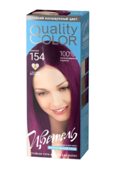 Стойкая гель-краска д/волос ЦВЕТЕЛЬ тон 154 