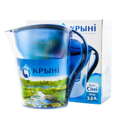 Фильтр-кувшин КРЫНI «Вадавiта» синий, нов. - фото