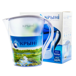 Фильтр-кувшин КРЫНI «Вадавiта» белый, нов. - фото