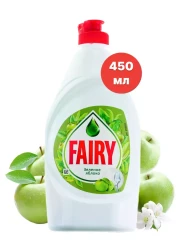 Ср-во д/мытья посуды Fairy Зеленое яблоко 450мл - фото
