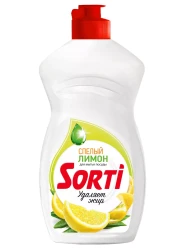 Sorti ср-во д/мытья посуды жид. 450г Лимон - фото