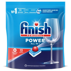 FINISH Power Ср-во д/мытья посуды в посудомоеч.машинах табл.(бесфосф. - фото