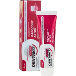 DENTAVIT PRO EXPERT Зубная паста ПАРОДОНТ АКТИВ 85г - фото