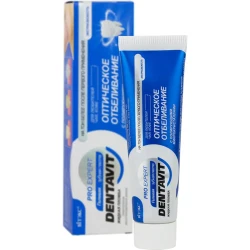 DENTAVIT PRO EXPERT Зубная паста ОПТИЧЕСКОЕ ОТБЕЛИВАНИЕ 85г - фото