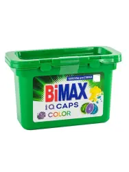 BiMAX COLOR средство для стирки жидкое в капсулах, 12 шт - фото